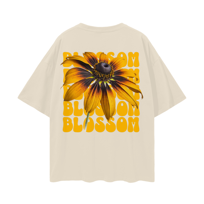 Sunflower Oversize Deep Drop Shoulder Tee - 190 GSM