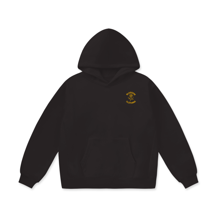 Sunflower Oversize Heavyweight Fleece Hoodie - 460 GSM