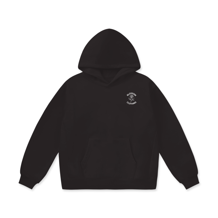 Shine in Darkness Oversize Heavyweight Fleece Hoodie - 460 GSM